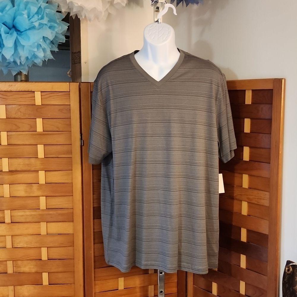 Van Heusen Brand Mens Vneck Tshirt